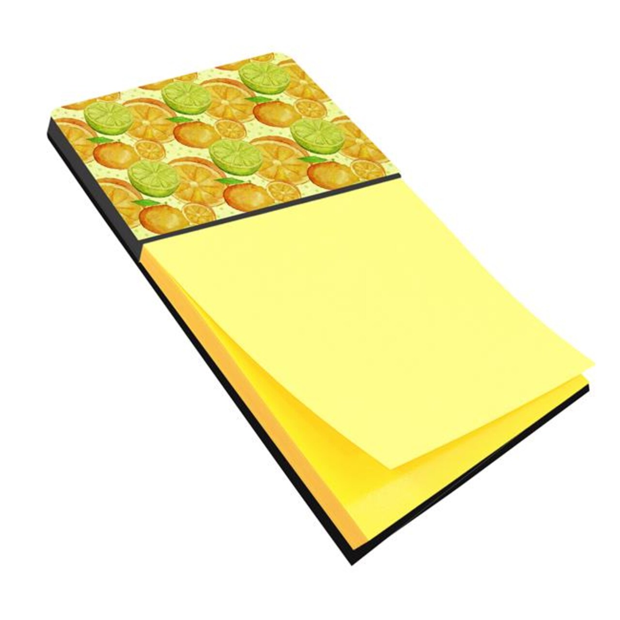 Carolines Treasures BB7517SN Watercolor Limes &#x26; Oranges Citrus Sticky Note Holder